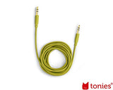 Tonie-Lauscher grün: Kinder Kopfhörer passend zur Toniebox - Lautstärke reguliert, Abnehmbares Kabel, Größenverstellbar, Bewegliche Ohrmuscheln