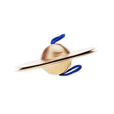 Andoer Meinl Cymbals Mini Kleine Kinder Kupfer Hand Becken Gong Band Rhythmus Schlag Schlagzeug 15cm / 5.9 inche Musikinstrument Spielzeug