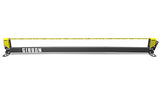 Gibbon Slacklines Slackrack Classic, schwarz / gelb, Aufbaulänge: 2 oder 3 Meter, Höhe: 30 cm, Breite: 2"/50mm, perfekter Freizeitsport, Trainingsgerät, Hometrainer