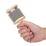 Kinder Holz Cabasa Handshaker Percussion Musikinstrument Lernspielzeug Geschenk
