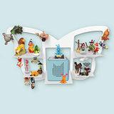 Tonie Box Regal, Regal für Kinder Sammelset Schmetterling - Tonie Toniebox Zubehör - Geeignet für über 32 Tonies - Magnetisch beliebig fixierbar
