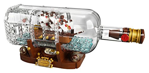 LEGO Ideas 21313 Bausatz Schiff in einer Flasche, 962 Teile