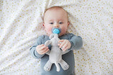 Philips Avent Snuggle Elefant SCF348/13, Kuscheltier mit Schnuller ultra soft, perfektes Geschenk für Neugeborene und Babys, Schnullertier