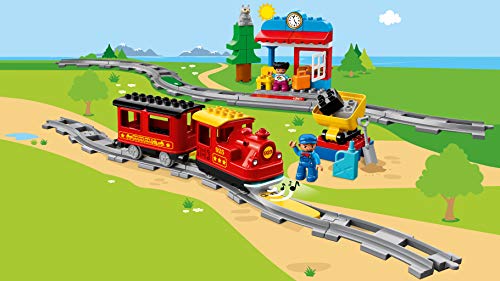 LEGO DUPLO Dampfeisenbahn 10874 Spielzeugeisenbahn