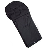 BAMBINIWELT Kombi-Angebot Holz-Schlitten mit Rückenlehne & Zugseil + universaler Winterfußsack (108cm), auch geeignet für Babyschale, Kinderwagen, Buggy, aus Wolle Uni (Bordeaux)