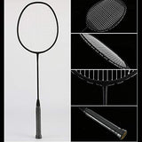 Senston Carbon Profi Badminton Set Leichtgewicht Badmintonschläger Badminton Schläger Federballschläger mit Schlägertasche