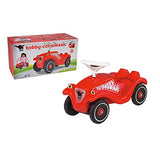 BIG - Bobby Car Classic - Kinderfahrzeug für Jungen und Mädchen, klassisches Rutschfahrzeug belastbar bis 50 kg, für Kinder ab 1 Jahr, rot