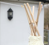 Tipi Spielzelt für Kinder Wigwam Spiel-Zelt Indianerzelt Indianer, Holzstangen und Baumwolle, Garden Games 3025