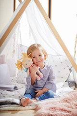 HABA 304103 - Schutzengel Finja, Glücksbringer für Kinder, weiche Stoffpuppe mit Flügeln; Geschenk zur Geburt oder Taufe