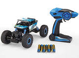 Revell 01026 Adventskalender RC Crawler, mit GHz-Fernsteuerung und Batterien in 24 Tagen zum selbstgebauten, ferngesteuerten Auto, blau