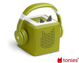 Tonie-Lauscher grün: Kinder Kopfhörer passend zur Toniebox - Lautstärke reguliert, Abnehmbares Kabel, Größenverstellbar, Bewegliche Ohrmuscheln