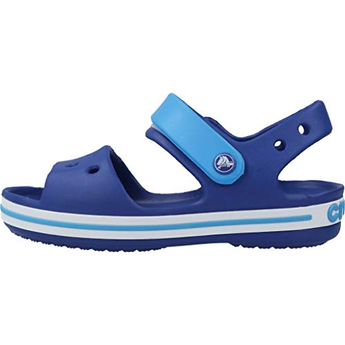 Crocs Crocband Sandal Kids, Unisex - Kinder Sandalen, Blau (Cerulean Blue/ocean), 22/23 EU