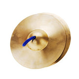Andoer Meinl Cymbals Mini Kleine Kinder Kupfer Hand Becken Gong Band Rhythmus Schlag Schlagzeug 15cm / 5.9 inche Musikinstrument Spielzeug