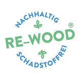 WISSNER® aktiv lernen - 100 er Rechenrahmen rot/blau - RE-Wood®