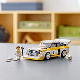 LEGO 76897 Speed Champions 1985 Audi Sport Quattro S1 Rennwagenspielzeug