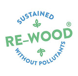 WISSNER® aktiv lernen - 100 er Rechenrahmen rot/blau - RE-Wood®