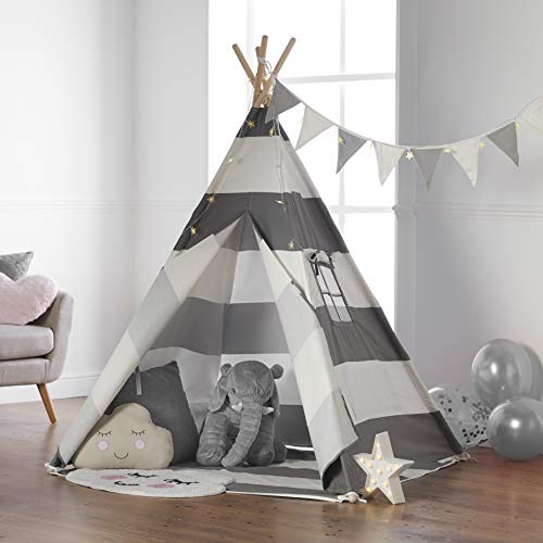 kinderzimmer zelt Haus Projekt Tipi Zelt Für Kinder mit Lichterkette
