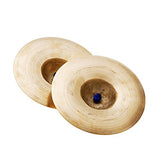 Andoer Meinl Cymbals Mini Kleine Kinder Kupfer Hand Becken Gong Band Rhythmus Schlag Schlagzeug 15cm / 5.9 inche Musikinstrument Spielzeug