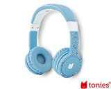 Tonie-Lauscher hellblau: Kinder Kopfhörer passend zur Toniebox - Lautstärke reguliert, Abnehmbares Kabel, Größenverstellbar, Bewegliche Ohrmuscheln