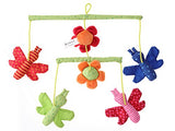 SIGIKID Mädchen und Jungen, Mobile Wiese Hangons, Babyspielzeug, empfohlen ab 0 Monaten, mehrfarbig, 49421