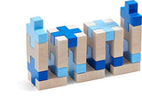 HABA 304411 - 3D-Legespiel Aerius, 20 Holzbausteine in unterschiedlichen Formen und Farben für kreatives Legen und Bauen in alle Richtungen, Spielzeug ab 3 Jahren