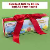 Prextex 12 Maracas Egg Shakers Musical Percussion Spielzeug - 12 Kunststoff Ostereier im Karton - Tolles Rhythmus-Lernspielzeug für Kinder, Heimwerker, Ostergeschenke, Ostereiersuche und Partyartikel