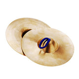 Andoer Meinl Cymbals Mini Kleine Kinder Kupfer Hand Becken Gong Band Rhythmus Schlag Schlagzeug 15cm / 5.9 inche Musikinstrument Spielzeug