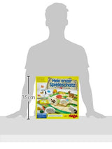 Haba 4278 - Mein erster Spieleschatz Die große Haba-Spielesammlung, 10 unterhaltsame Brett-, Memo- und Kartenspiele ab 3 Jahren in einer Packung, Kindgerechtes Spielmaterial aus Holz