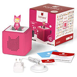 Toniebox Starterset in Pink: Toniebox + Kreativ-Tonie - Der tragbare Lautsprecher für Tonies Hörfiguren und Kreativ Tonies - Für Kinder ab 3 Jahren - DEUTSCH