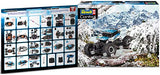Revell 01026 Adventskalender RC Crawler, mit GHz-Fernsteuerung und Batterien in 24 Tagen zum selbstgebauten, ferngesteuerten Auto, blau