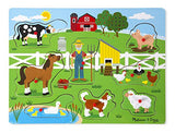 Melissa and Doug 10738 Soundpuzzle aus Holz-Old Mac Donald´s Bauernhof