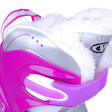 Kinder Schlittschuhe Pury Pro mit Kunstpelz verstellbar