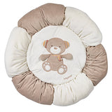 Fehn 160963 3-D-Activity-Nest Rainbow / Besonders weicher Spielbogen mit 5 abnehmbaren Spielzeugen für Babys Spiel & Spaß von Geburt an / Maße: Ø85cm