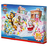 PAW Patrol 6059302 - Adventskalender 2020 mit Sammelfiguren und Winterlandschaft