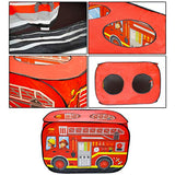 deAO Pop Up Spielzelt für Jungen und Mädchen Outdoor-Aktivitäten für Kinder- und Kinderpartys (rot)