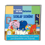 tonies Hörfiguren für Toniebox - Die Sendung mit dem Elefanten - Schlaf schön! - ca. 51 Min. - Ab 3 Jahre -DEUTSCH