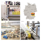 Kreul 2314 - Mucki leuchtkräftige Fingerfarbe, parabenfrei, glutenfrei, laktosefrei und vegan, auswaschbar, vermalbar mit Pinsel, Schwamm und Fingern, 4 x 150 ml in gelb, rot, blau und grün