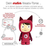 tonies Toniebox Starterset Beere: Toniebox + Kreativ tragbare Lautsprecher Hörfiguren und Kreativ Kinder ab 3 Jahren - DEUTSCH