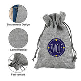 YILEEY Adventskalender zum Selber Befüllen 24 STK, DIY Adventskalender 2020 Jute Stoff Tüten mit Zahlen Aufkleber, Befüllbarer Leer Weihnachtskalender Bastelset Säckchen Set für Kinder Männer Frauen