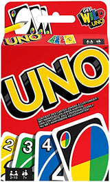 Mattel Games W2087 - UNO Kartenspiel und Gesellschaftspiel, geeignet für 2 - 10 Spieler, Kartenspiele und Gesellschaftsspiele ab 7 Jahren