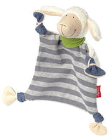 Sigikid 41955 Jungen, Schnuffeltuch Schaf Schön, grau/bunt