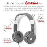 Tonie-Lauscher anthrazit grau: Kinder Kopfhörer passend zur Toniebox