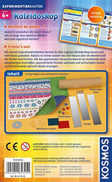 KOSMOS 657451 - Kaleidoskop Selbst bauen und staunen, Experimentierspaß mit Spiegeln, Licht und Farben, Experimentierset, Mitbringexperiment