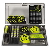 WINMAU Dart Geschenkset - 50-teiliges Dartset mit 4 Sätzen Dartschäften, 4 Sätzen Flüge und Zubehör