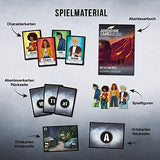 KOSMOS 693169 - Adventure Games - Die Vulkaninsel, Entdeckt die Story, Kooperatives Gesellschaftsspiel für 1 bis 4 Spieler ab 12 Jahren, Abenteuer-Spiel