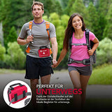 Erste Hilfe Set Wandern, Outdoor, Fahrrad & Reise Zubehör für die Erstversorgung der häufigsten Notfälle nach DIN 13167 - First Aid Kit für Deine Sicherheit