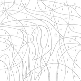 Malen nach Zahlen ab 5 Jahre. Malbuch