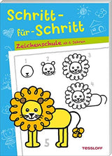 Schritt-für-Schritt. Zeichenschule ab 6 Jahren (Malbücher und -blöcke)
