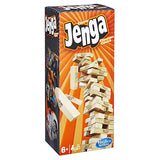 Hasbro - Jenga Classic, Kinderspiel das die Reaktionsgeschwindigkeit fördert, ab 6 Jahren
