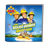 tonies Hörfigur für Toniebox, Feuerwehrmann Sam – Eine Insel voller Abenteuer, Hörspiel mit 5 Geschichten für Kinder ab 3 Jahren, Spielzeit ca. 68 Minuten